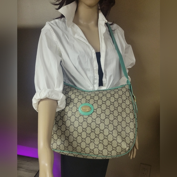 CHOICE OF One Authentic GucciPLUS vintage custom painted crossbody bag - Picture 2 of 16